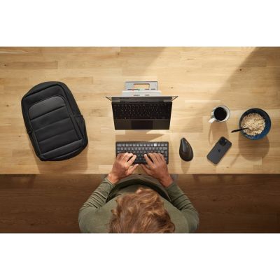 15. Kensington Pro Fit Ergo MY630 EQ myszka Biuro Po prawej stronie RF Wireless + Bluetooth + USB Type-A 2400 DPI