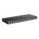 4. D-Link DGS-1016S Nie zarządzany Gigabit Ethernet (10/100/1000) Czarny