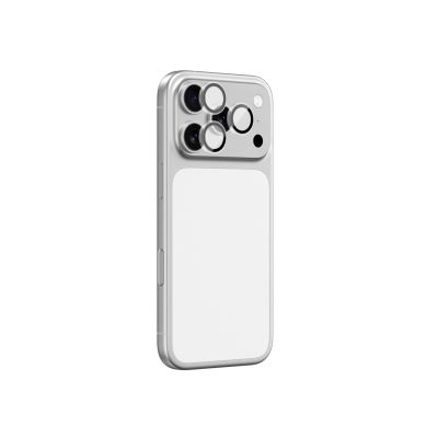 2. Szkło na aparat AMAZINGTHING Lens Glass na iPhone 17 Pro / Pro Max z czarną aluminiową ramką