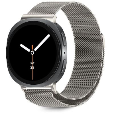 6. Pasek Tech-Protect Stainless na Samsung Galaxy Watch 40 / 44 / 46 mm - srebrny