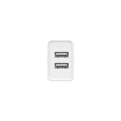 2. UNITEK ŁADOWARKA 2X USB-A, 12W, BIAŁA, P1113A-EU