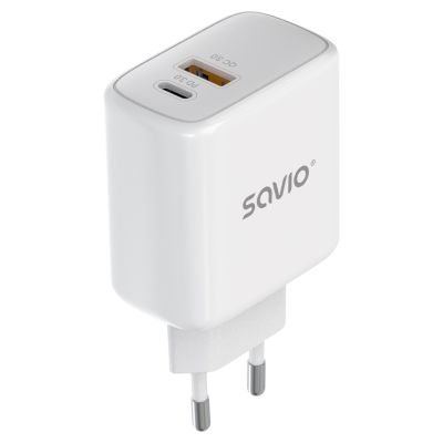 5. SAVIO ŁADOWARKA SIECIOWA 20W QUICK CHARGE POWER DELIVERY 3.0 LA-12
