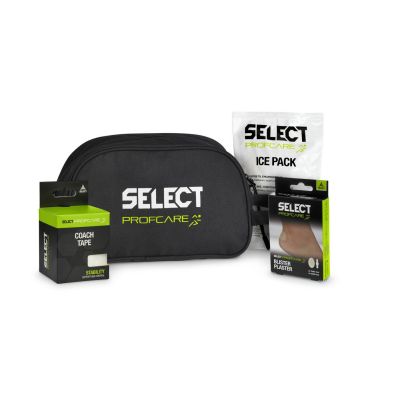 2. Torba medyczna Apteczka SLECT MINI Czarna S 5L v25 z zawartością