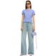 5. Koszulka damska Puma ESS Script Tee fioletowa 691760 60
