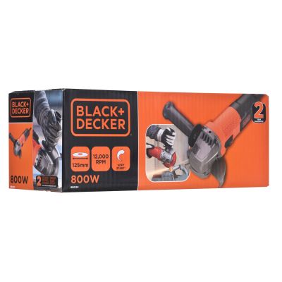 8. Szlifierka kątowa BLACK+DECKER BEG120-QS (125mm)