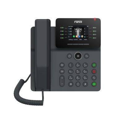 3. Fanvil V63 telefon VoIP Czarny 6 linii LCD Wi-Fi