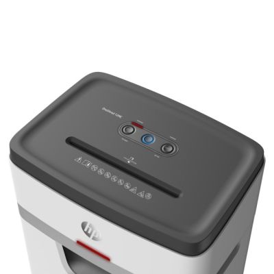 9. HP ONESHRED Niszczarka 12MC, mikrościnki, P-5, 12 kart., 25l, jasnoszara