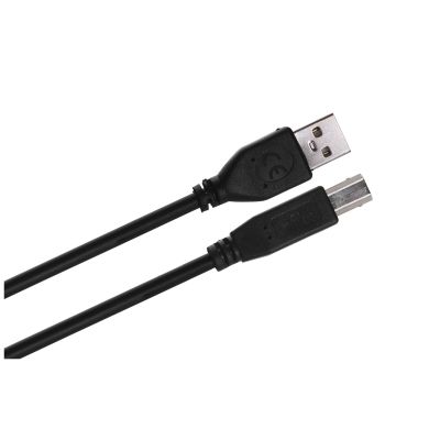 Kabel GEMBIRD CCF-USB2-AMBM-10 (USB 2.0 typu A M - USB 2.0 typu B M; 3m; kolor czarny)
