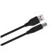 Kabel GEMBIRD CCF-USB2-AMBM-10 (USB 2.0 typu A M - USB 2.0 typu B M; 3m; kolor czarny)