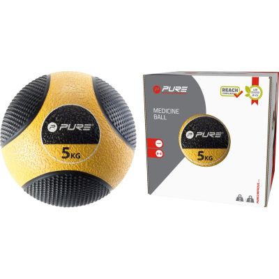 6. MEDICINE BALL PIŁKA LEKARSKA 5KG PURE 2 IMPROVE
