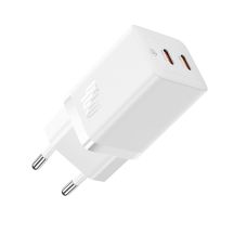 Ładowarka sieciowa Baseus GaN5 Pro 40W 2xUSB-C - biała
