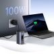 7. Stacja dokująca Baseus Spacemate RD1 hub 11w1 USB-C - 2xHDMI 4K@60Hz 2xDP 4K@60Hz 2xUSB-A 10Gb/s USB-C 10Gb/s RJ45 USB-A 480Mb/s USB-C PD mini jack 3.5mm ładowarka EU - szara