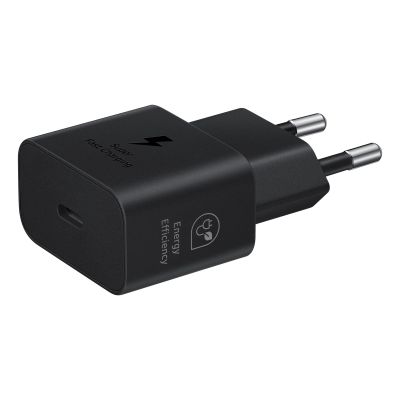 4. Ładowarka Samsung Power Adapter 25W USB-C Fast Charge (bez kabla) Black