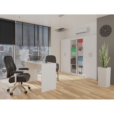 7. Szafa aktowa OLIV 2D 74x35xH180 biały