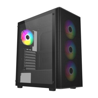 FSP M220-BA Midi Tower Czarny