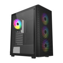 FSP M220-BA Midi Tower Czarny