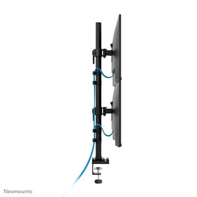 18. Neomounts DS60-600BL2V uchwyt / stojak do monitorów 81,3 cm (32") Biurko Czarny