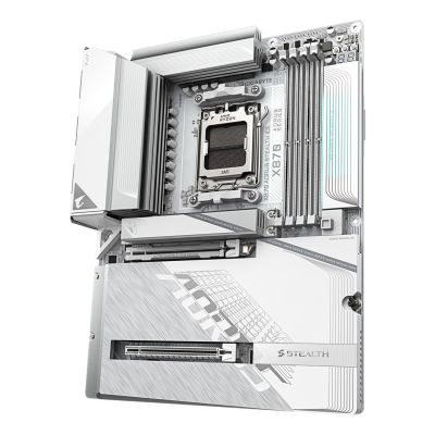 6. GIGABYTE X870 AORUS STEALTH ICE AMD X870 Gniazdo AM5 ATX