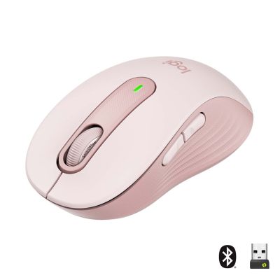 7. Logitech Mysz Signature M650 Wireless Mouse różowa