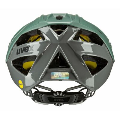 5. Kask MTB Uvex Quatro CC Mips - moss rhino rozmiar: 52_57_cm