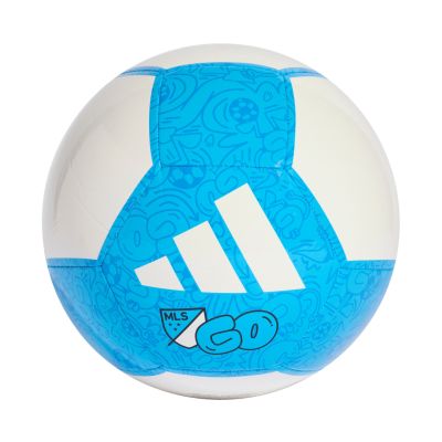 6. Piłka nożna adidas EPP Club biało-niebieska KH0307
