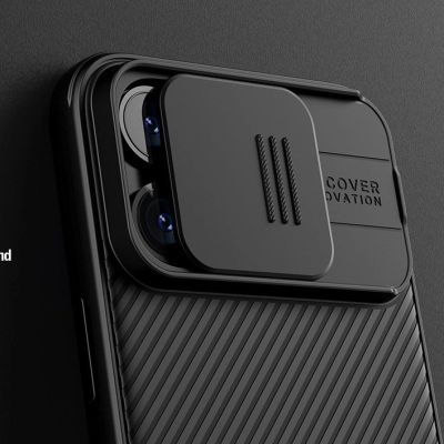 10. Pancerne etui Nillkin CamShield Pro Magnetic Case do iPhone 15 Plus z osłoną na aparat - zielone