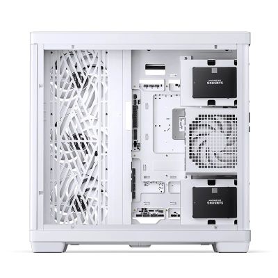 17. Jonsbo TK-4 Gehäuse, Midi-Tower, ATX, Tempered Glass - weiß