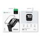 9. Etui ze szkłem hartowanym AMAZINGTHING Radix Glass do Apple Watch 46mm – przezroczyste