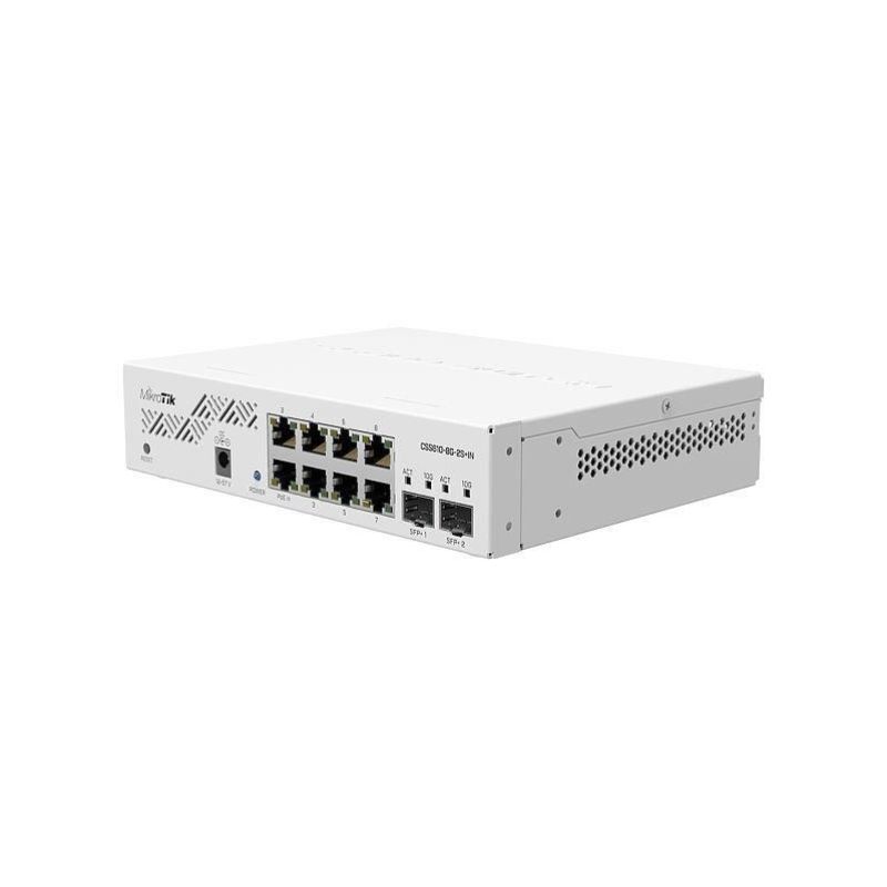 14. Switch Mikrotik CSS610-8G-2S+IN 10p  Managed Gigabit/10G