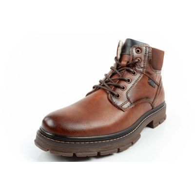 3. Wrangler Noah buty męskie sztyblety trzewiki eleganckie ocieplane brązowe