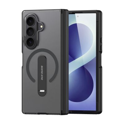 2. Etui Dux Ducis Kind na Samsung Galaxy Z Fold 8 Ultra / Z Fold 7 z podstawką kompatybilne z MagSafe - czarne