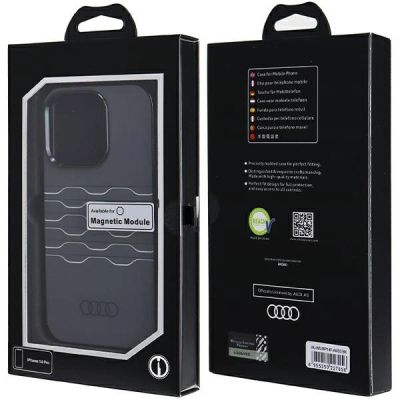7. Etui Audi IML MagSafe na iPhone 14 Pro - czarne