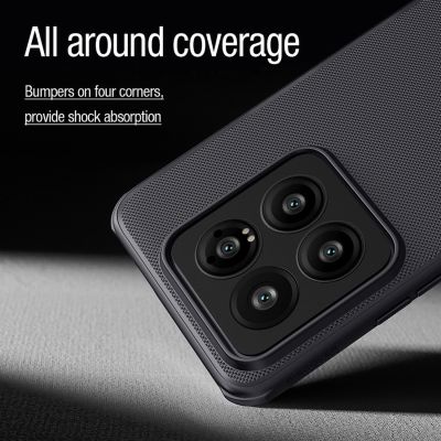 15. Etui Nillkin Super Frosted Shield Pro Magnetic Case na Xiaomi 14 Pro - czarne