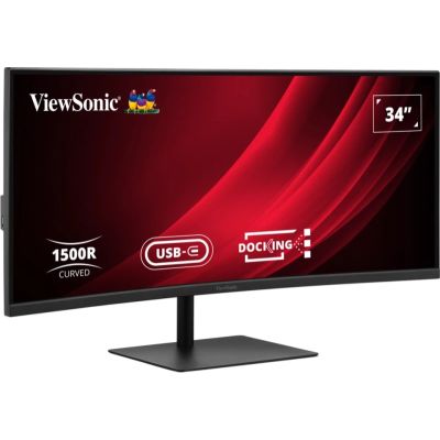 3. Viewsonic VG3419C-2 monitor komputerowy 86,4 cm (34") 3440 x 1440 px UltraWide Quad HD LED Czarny