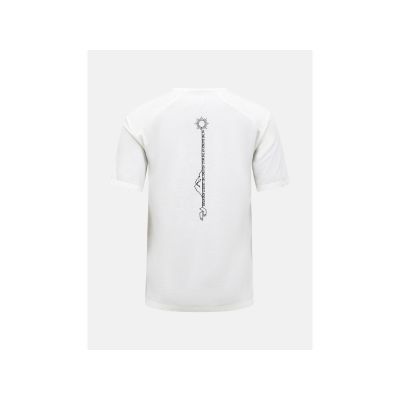 2. Koszulka damska PEAK PERFORMANCE W Wool-Blend Shortsleeve kolor biały