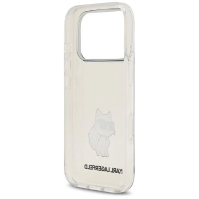 7. Etui Karl Lagerfeld IML NFT Choupette na iPhone 18 Pro / 17 Pro - przezroczyste
