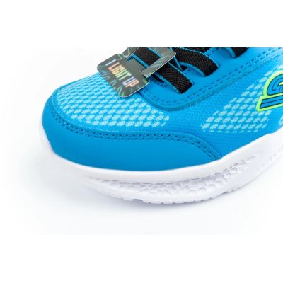 15. Buty Skechers Meteor-Lights-Krendox Jr 401495L/BKBL