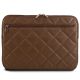 3. Pokrowiec Guess Quilted 4G na laptopa 14" - brązowy