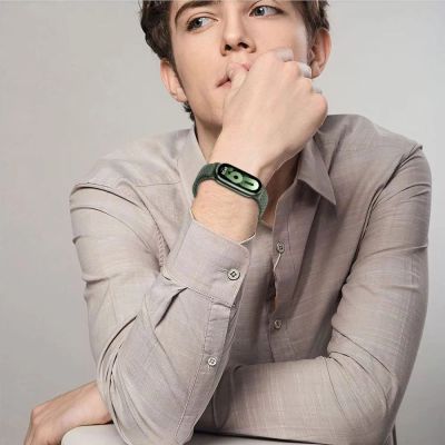 5. Pasek Tech-Protect NylonMag na Xiaomi Smart Band 8 / 9 / NFC - czarny