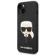 2. Etui Karl Lagerfeld Silicone Karl's Head MagSafe na iPhone 14 Plus - czarne