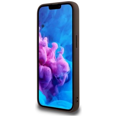 5. Etui Guess 4G Big Logo na iPhone 16e - brązowe