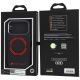 4. Etui Audi RSQ Carbon Fiber Sport Red Circle MagSafe na iPhone 18 Pro / 17 Pro - czarne