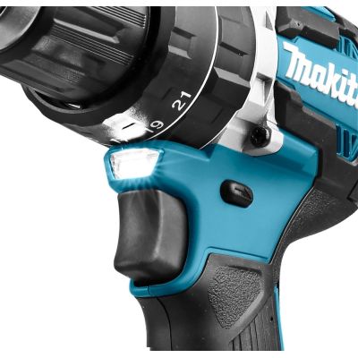 11. Makita DHP484 2000 RPM Czarny, Niebieski