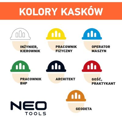 7. Ochronne nakrycie głowy NEO tools 97-211
