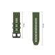 4. Pasek Tech-Protect Iconband Pro na Garmin Fenix 5X / 5X Plus / 6X / 6X Pro / 7X / 8 / 8 Pro / 9 / 9 Pro (47 mm) - zielono-czarny