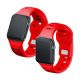23. Pasek silikonowy 3mk Silicone Watch Strap do Apple Watch 38 / 40 / 41 mm -czerwony