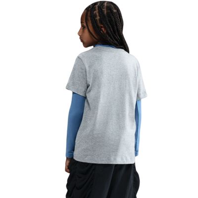 2. Koszulka dla dzieci Nike Sportswear szara FZ5178 064
