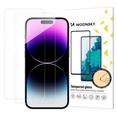 Zestaw 2 szkieł hartowanych Wozinsky Tempered Glass na iPhone 17 Pro / 16 Pro