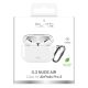 6. Etui Puro 0.3 Nude na AirPods Pro 3 - przezroczyste