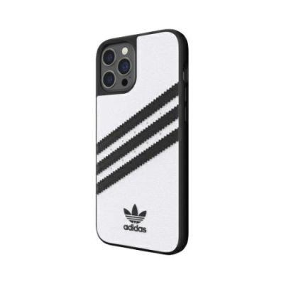 3. Etui Adidas OR Moulded Case PU na iPhone 12 Pro Max - biało-czarne